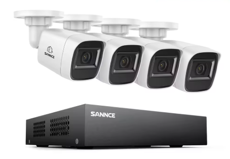 SANNCE zestaw 4 kamer - zdjęcie poglądowe