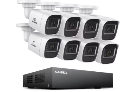 SANNCE zestaw 8 kamer - zdjęcie poglądowe